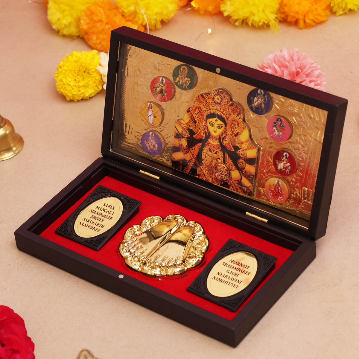 Navratri Day 8 2026 | Maa Mahagauri | Shri Ram Charan Paduka Souvenir Box