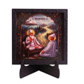 Classic 3D Satnam Deity Photo Frame with Stand | Satnam Religious Devotional Photo Frame for Home Temple Prayer Room Decor | Spiritual Sacred Frame for Office Desk Meditation Room Divine Gift
