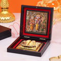 Shri Ram Darbar Charan Paduka with Premium Box | Ram Sita Lakshman Hanuman Vastu Gift
