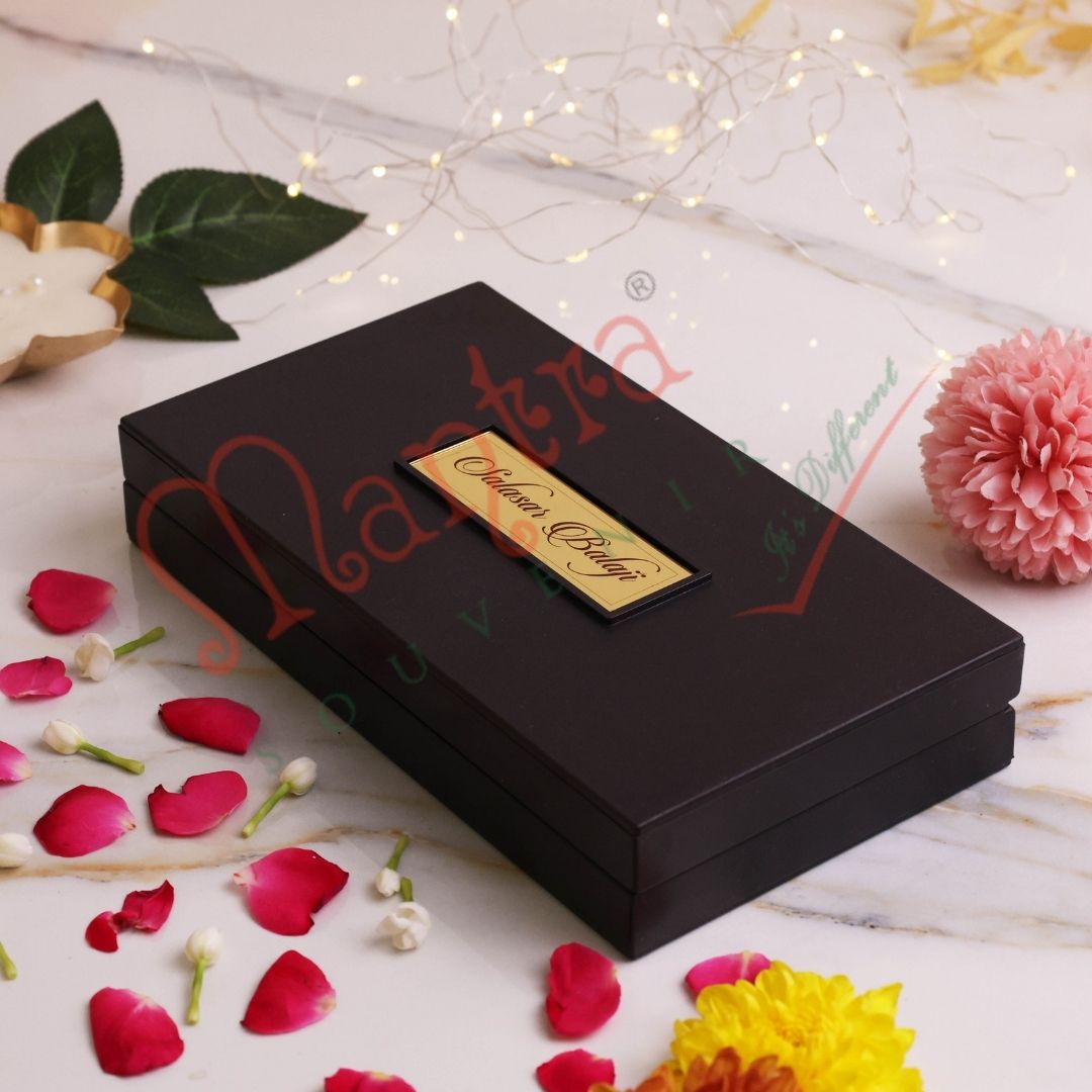 3D Salasar Balaji Charan Paduka Box – Premium ABS Polymer Hanuman Ji Idol for Home & Office – Divine Blessing Gift with Sacred Hanuman Chalisa Verses