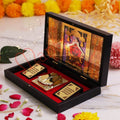 3D Salasar Balaji Charan Paduka Box – Premium ABS Polymer Hanuman Ji Idol for Home & Office – Divine Blessing Gift with Sacred Hanuman Chalisa Verses