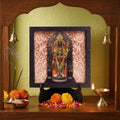 Classic 3D Big Ram Lalla Photo Frame with Stand for Home Temple | Premium Ram Lalla Murti Design Devotional Frame for Pooja Room, Mandir, Living Room, Office Desk | Spiritual Religious Home Decor & Gift Item