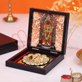 Shri Vitthal Vithoba Charan Paduka with Photo Frame | Panduranga Devotional Paduka for Home Mandir & Gifting