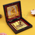 Yantram Sacred Swami Samarth Charan Paduka Box – Akkalkot Maharaj Devotional Frame for Inner Peace & Divine Protection