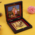 Yantram 3D Shri Dattatreya Charan Paduka with Decorative Frame | ABS Polymer | Auspicious Puja & Home Temple Decor
