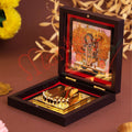 Yantram 3D Shri Nathji Charan Paduka with Decorative Frame | ABS Polymer | Auspicious Puja & Home Temple Decor