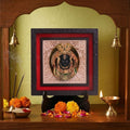 3D Ram Lalla Photo Frame for Home Decor | ABS Polymer Decorative Deity Frame with Stand | Ayodhya Ram Lalla Religious Photo Frame for Pooja Room Mandir Decoration | Hindu Spiritual Gift Item