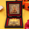 Yantram Ganesha Charan Paduka Box – Auspicious Vighnaharta Idol for Success, Protection & Luxury Gifting