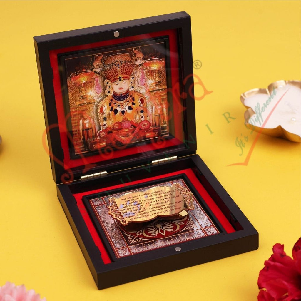 3D Adinath with Sthapna Box | Jain God Idol Gift | Adinath Bhagwan Idol | Showpiece | Spiritual Gift Box for Home Mandir | Pooja Room Decor | Housewarming Gift