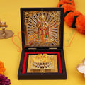 Yantram Divine Lord Murugan Charan Paduka Frame Box – Kartikaya Victory Edition for Home & Office Mandir
