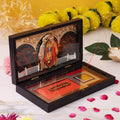 Deluxe 3D Sai Baba Samadhi Mandir Frame Box – Durable ABS Polymer Spiritual Decor for Home, Office & Car Dashboard – Shirdi Sai Baba Devotional Gift