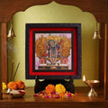 Classic 3D Shrinath Ji Photo Frame for Home Decor | ABS Polymer Decorative Tabletop Frame with Stand | Shrinathji Darshan Religious Frame for Pooja Room Mandir Decoration | Hindu Spiritual Gift Item