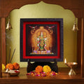 Classic 3D Meenakshi Amman Photo Frame for Home Decor | Premium Religious Wall Hanging & Table Top Frame | Hindu God Goddess Decorative Frame for Pooja Room, Temple, Living Room, Office, Housewarming Gift