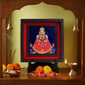 Classic 3D Khatu Shyam Ji Deity Photo Frame with Stand for Home Temple | Premium Khatu Shyam Baba Spiritual Photo Frame for Pooja Room, Office Desk & Home Decor | Religious Devotional Gift Item for Housewarming & Festivals