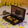 3D Makkah Sharif Kaaba Frame Box – Premium ABS Polymer Islamic Wall Art & Desk Decor – Divine Muslim Blessing Gift with Allah & Muhammad Calligraphy