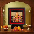 Classic 3D Ayyappa Deity Photo Frame with Stand for Home Temple | Premium Lord Ayyappa Spiritual Photo Frame for Pooja Room, Office Desk & Home Decor | Religious Devotional Gift Item for Housewarming & Festivals