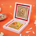 M. Yantram Tirupati Balaji Charan Paduka Pooja Gift Mandir Decor Item for Housewarming, Religious Occasions
