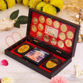 Deluxe Gold Plated 14 Swapna (Dreams) Frame Box – Premium ABS Polymer Jain Spiritual Gift for Home Mandir & Office Decor